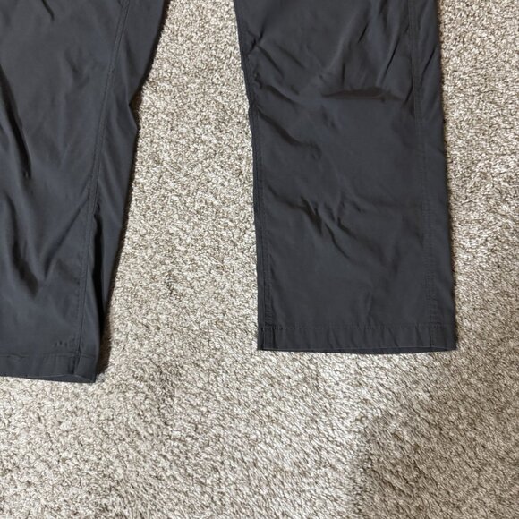 UB Tech Pants Mens 40x30 Gray Nylon Hiking Zipper Pockets Stretch Waist - Picture 2 of 11